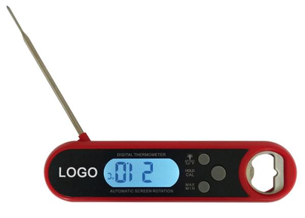 Cheap Auto Rotation Display Instant Meat Thermometer , Instant Read Digital Thermometer for sale