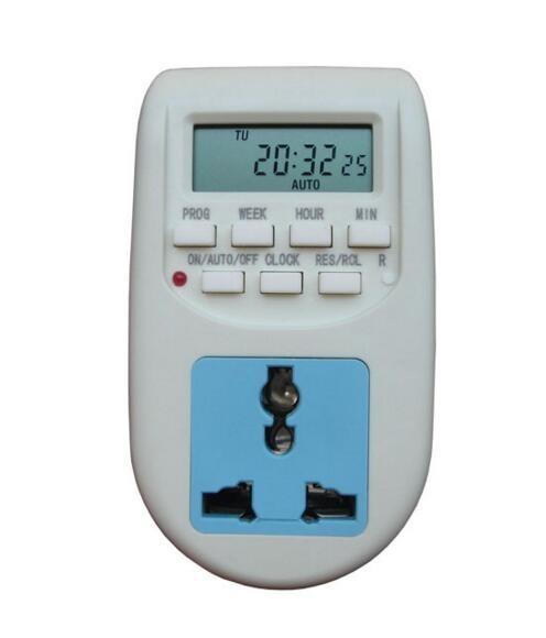 Cheap 220V-240V Energy Saving Timer Programmable Electronic Timer Socket Digital Timer EU Plug for sale