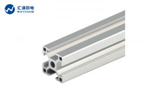 Silver Anodized 6063T5 T Slot Aluminium Profile / Modular Aluminium Extrusions