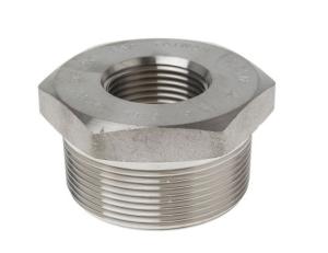 SS304 SS201 SS316 SS Threaded Pipe Fittings For Hex Bushing
