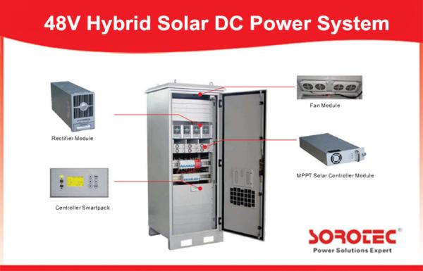 Cheap 48V DC Output Off Grid Solar Panel Power System for Outdoor Telecom Base Station for sale