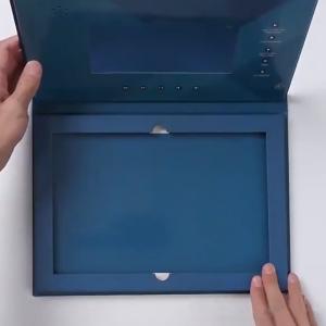 China 4.3 Inch Video Booklet with Hardcover Flip Design and Custom EVA Insert for Brochures on sale