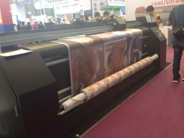 Cheap Multicolor Feather Flags Large Format Printing Machine Convenient Maintain for sale