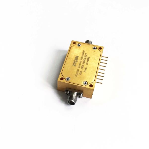 Cheap 18 to 40GHz 60dB RF Digital Attenuator 0.2 Watts With SMA Connector for sale
