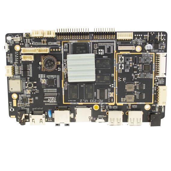 Cheap Dual WiFi ARM Single Board , Embedded System Quad Core ARM Processor Board for sale