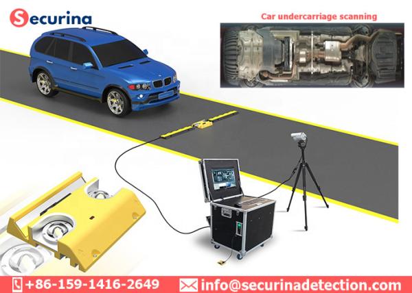 Cheap Mobile Under Vehicle Monitoring System IP 68 Waterproof Function for sale