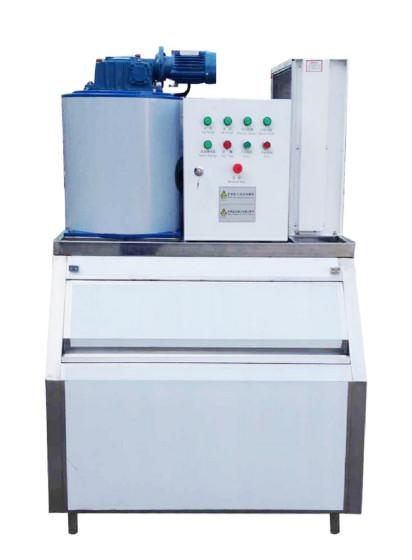 Cheap 1000KG Dry And Clean Industrial Ice Making Machine For Processing Food for sale