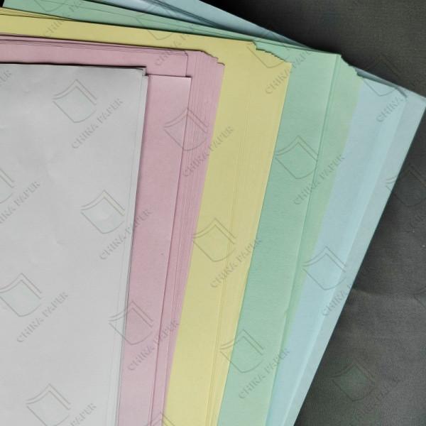 Cheap 45-80gsm Continuous Form Converting Purpose Bill Book Ncr Paper Carbonless for sale