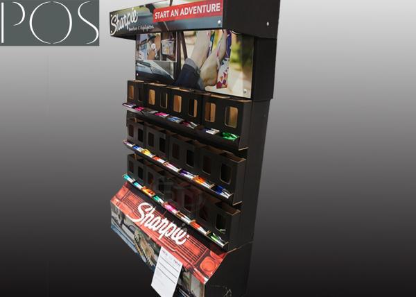 Cheap Custom PDQ slipper Pallet display stand with compartments for sale
