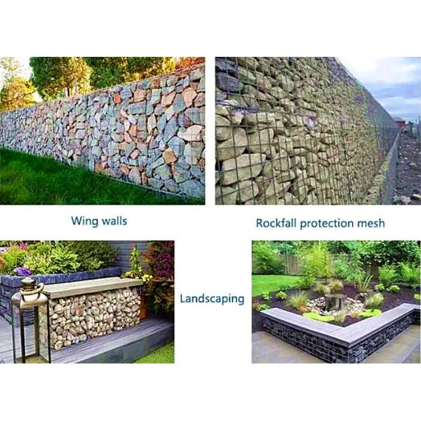FSC Gabion Baskets 2mx1mx1m