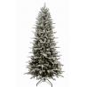 Buy cheap 7.5ft Christmas Tree Pe Christmas Tree With White Downy Shawl from wholesalers