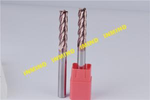 Carbide Machining Tialn Coated Square End Mill With 40 mm Cutting Length