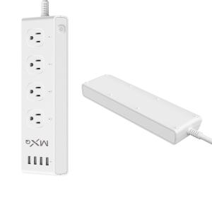 Universal USB Electrical US Plug Socket ABS Material 2.4G Wifi Work With Alexa Google