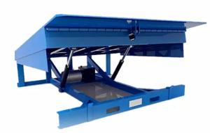 Best Push Button Controls Workshop Automatic Dock Plate Dock Door Levelers 25000-40000LBS Safe Design wholesale