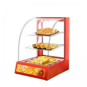 Best Commercial Mini Electric Food Display Warmer Showcase with Three Layers 380x460x600mm wholesale