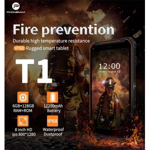 China Shockproof Ruggedized Android Tablet Bluetooth BT4.1 And Charger USB Cable on sale