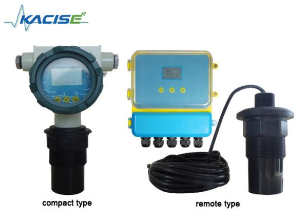 Cheap Explosion Proof Ultrasonic Level Meter , Remote Ultrasonic Level Transmitter Long Range for sale