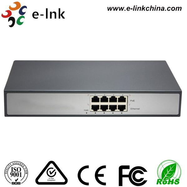Cheap 4 Port Power Over Ethernet Injector Hub , Midspan IEEE 802.3af POE Injector for sale