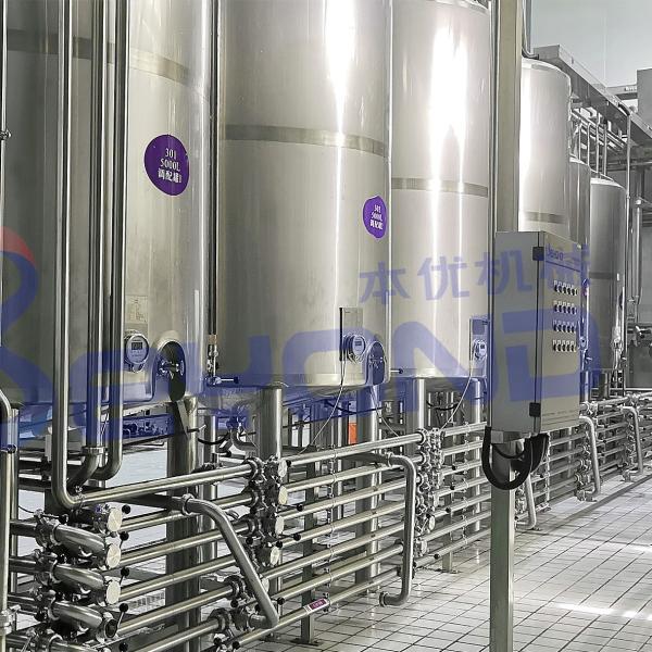 Cheap SUS304 / SUS316 Pasteurized Milk Processing Line Plastic Bag Package for sale