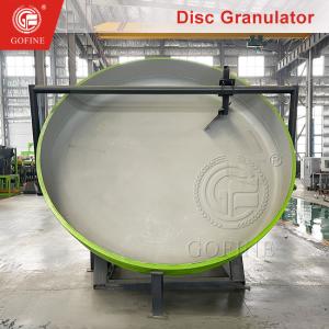 China Disc Granulator Production Line Wet Granulator For Organic Fertilizer on sale