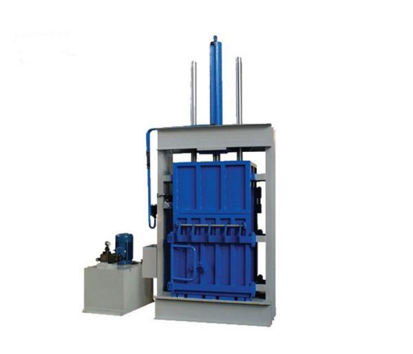 Cheap 12 Tons Thin Metal Vertical Baler Machine / Cardboard Compactor Machine for sale