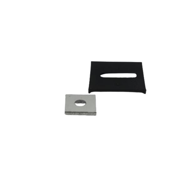 Cheap Customized M10 Square Plate Washers Plain Finish With Corrugated for sale