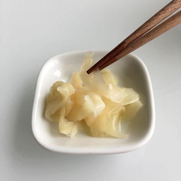 Cheap 20% Moisture Pickled Sushi Ginger Japanese Style White for sale