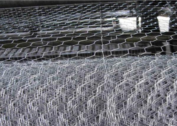 Cheap 1"X 1" 1.0mm Hexagonal Iron Wire Mesh Galvanized Weave Reverse Twisted for sale