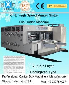 Micro Corrugated Box Semi Automatic Carton Die Cutting Machine With Vacuum Adsorption