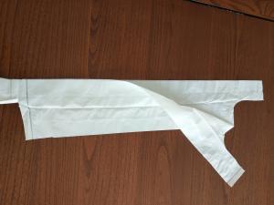 China Small White 15MIC Compostable Trash Bags EN13432 Standard on sale