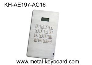 Best 4x4 Design Rugged Metallic Keypad with 16 Keys for Access Control System wholesale