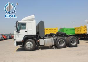 Best 6x4 10 Tires SINOTRUK HOWO Tractor Truck 6X4 Euro2 engine 350-420hp Prime Mover Truck With Semi Trailer wholesale