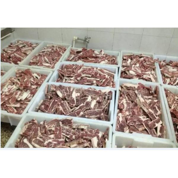 High Efficiency Frozen Fish Slicer Machine / Automatic Sausage Cutting Equiment