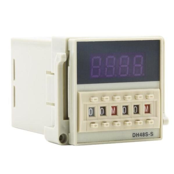 Cheap Brand New 220V DH48S-S AC Dual Time Digital Delay Relay Delay Timer AC/DC Time Mode S/M/H for sale