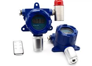 RS485 4-20mA Output CO Gas Detector Wall Mounted Fixed 12-24V DC With Light Alarm