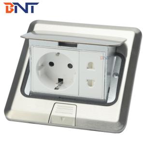 Best Stainless steel with EU power plug floor pop up socket wholesale