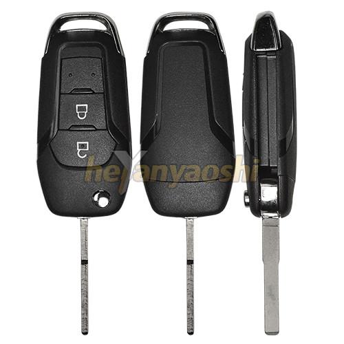 Cheap Ford 2Buttons Smart Key Shell with Emergency Key Insert for sale