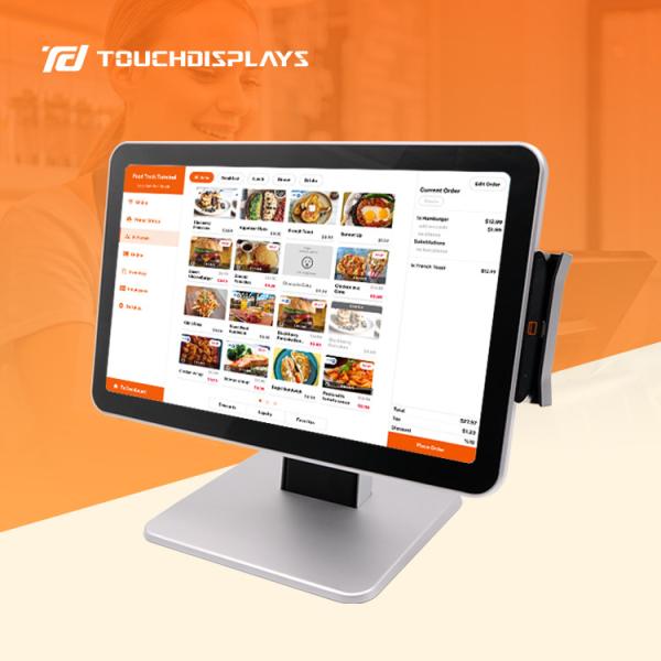 Cheap DDR3 4Gb 15.6'' Windows Pos Terminal All In One For Restaurant for sale