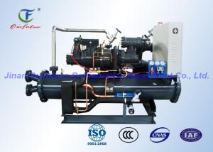 China Screw Water Cooled Condensing Unit With Danfoss Copeland Compressor on sale