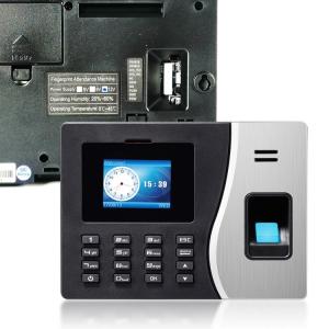 Best Card Password 9V LCD Fingerprint Time Attendance System wholesale