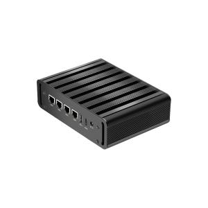 Intel N100 4 LAN Dual COM Industrial Mini Fanless PC With WIFI DDR4 16G RAM Windows Linux