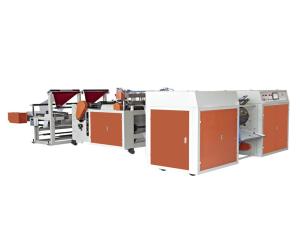 China Automatic Plastic Coreless Garbage Bag Making Machine Double Lines on sale