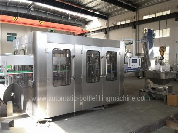 Cheap Rotary Liquid Bottle Filling Machine , Fully Automatic Mineral Water Plant for sale