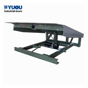 Platform Loading Dock Leveler Electric 2.2KW Hydraulic Fixed 12tons capacity 2500mm