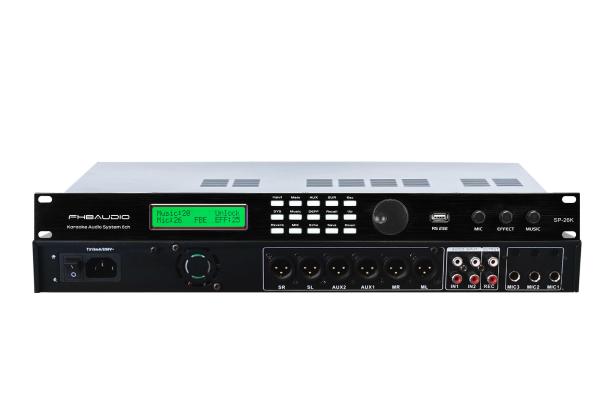 Cheap 96K Dual Core Float 64 Bit DSP , Digital 2in 6out Management Sound System for sale