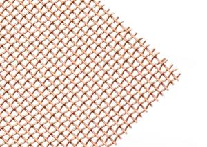 China Non Magnetic Copper Wire Mesh Sheets / Copper Netting Mesh 0.05mm Diameter on sale