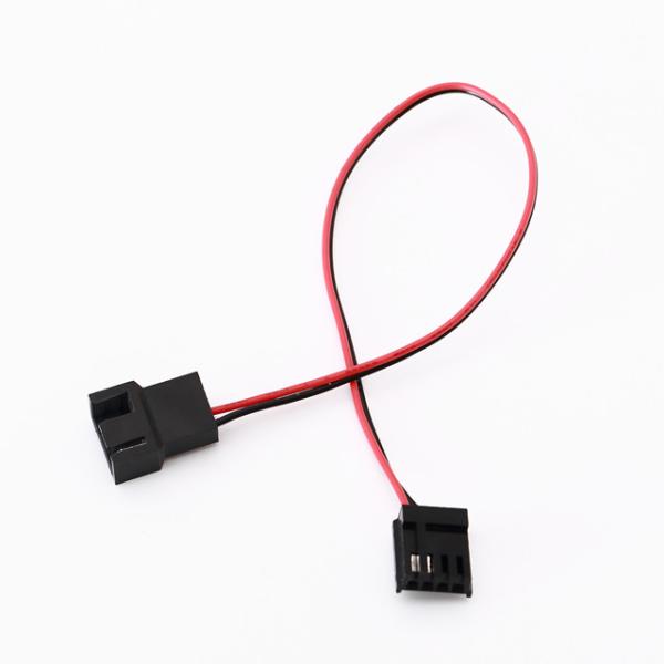 Cheap Motherboard Floppy Drive Small Pin To Cpu Radiator Fan Header Splitter 4pin Power Cable for sale