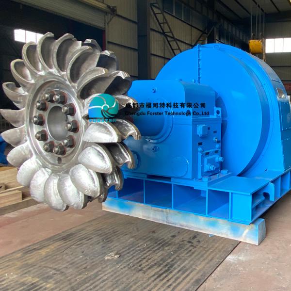 Cheap Unattended Remotely Controlled 1600KW Pelton Turbine for sale