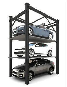 Customized Color Hydraulic Car Parking System With IC Card / Manual Operation Mode