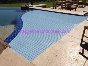 China SGS Inground Automatic Pool Control System Polycarbonate Covers With 4 Colors on sale
